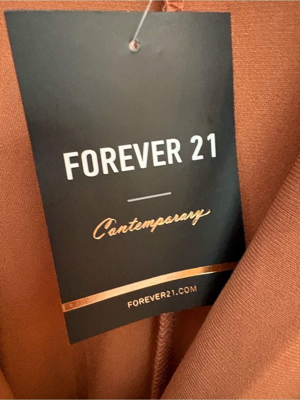 Forever 21 Rust Orange Wrap Bodysuit - Picture 5 of 8